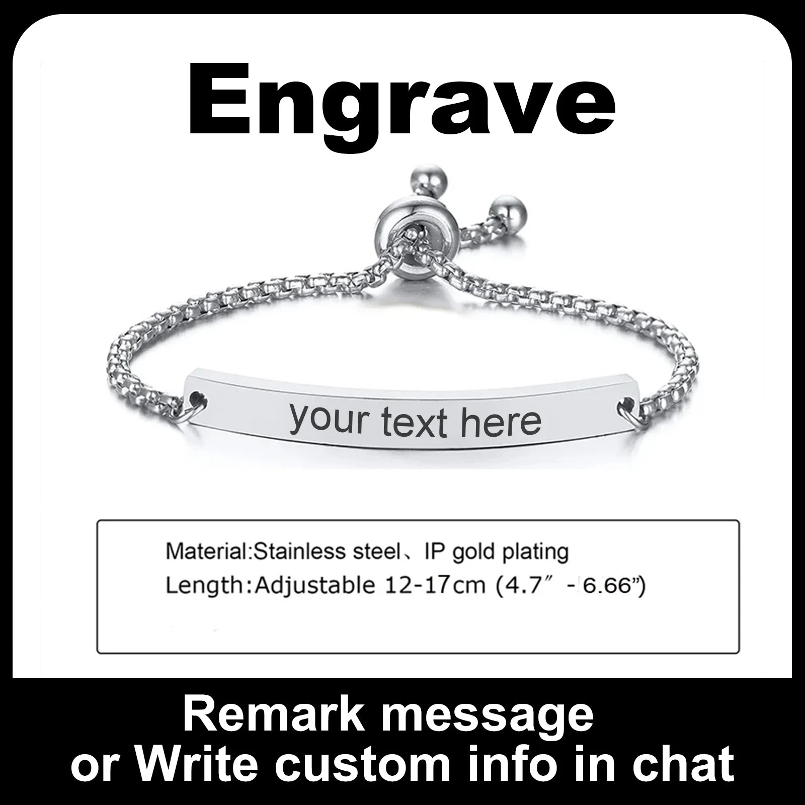 Customized Heart Bracelet for Little Girl Boy, Engravable ID Name Bracelet, Personalized Stainless Steel Chain Birthday Gift